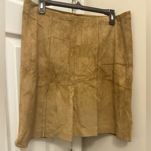 Loft Suede Skirt - size 12P
